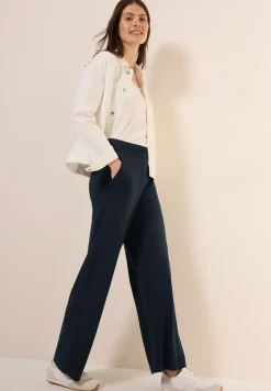 Wide Leg Jersey-Hose