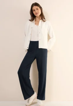 Wide Leg Jersey-Hose