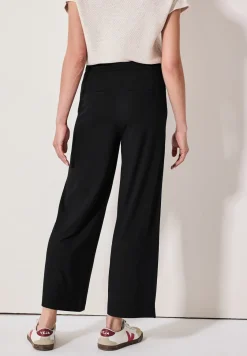 Wide Leg Jersey-Hose