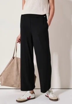 Wide Leg Jersey-Hose