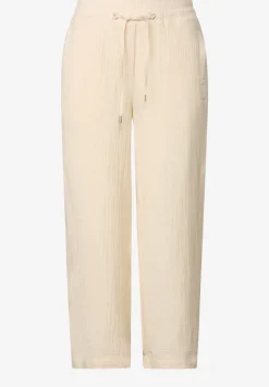 3/4 Wide Leg Musselin Hose