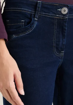 Wide Leg Rinsed Jeans