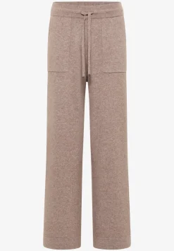Wide Leg Strickhose