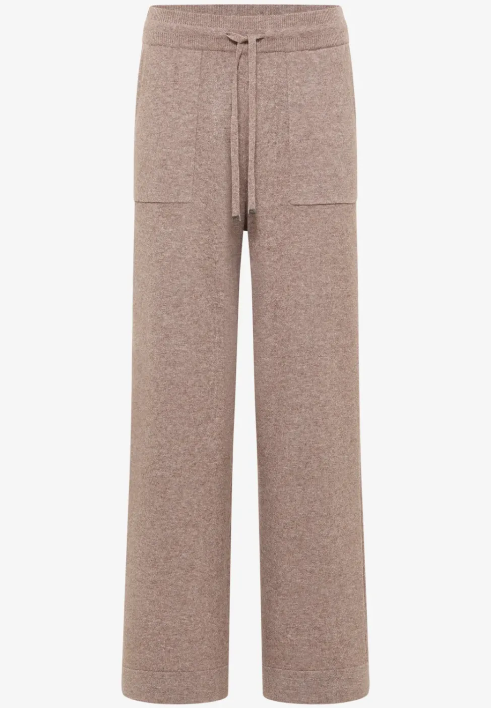 Wide Leg Strickhose