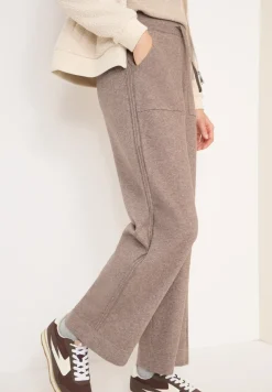 Wide Leg Strickhose
