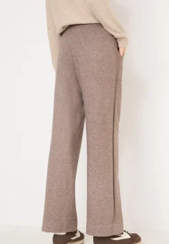 Wide Leg Strickhose