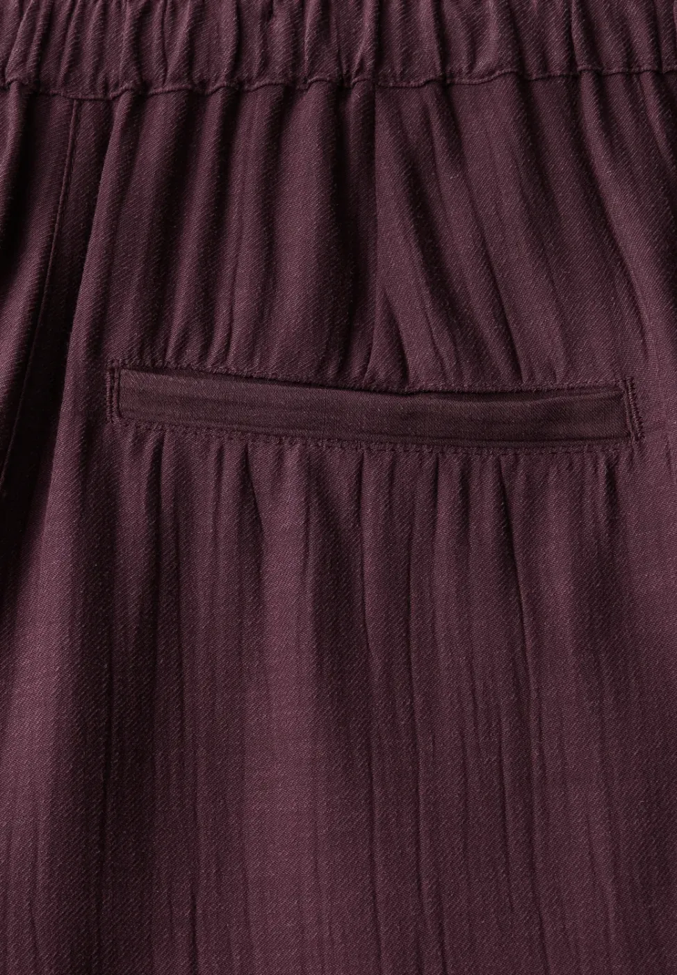 Wide Leg Strukturhose