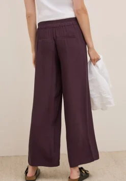 Wide Leg Strukturhose
