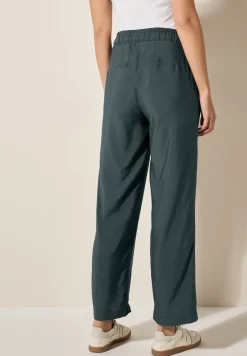 Wide Leg Strukturhose