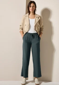 Wide Leg Strukturhose