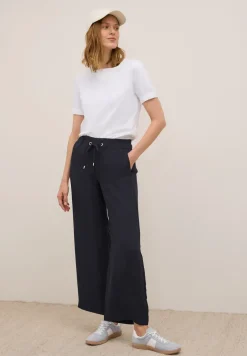 Wide Leg Strukturhose