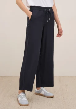 Wide Leg Strukturhose