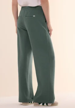 Wide Leg Strukturhose