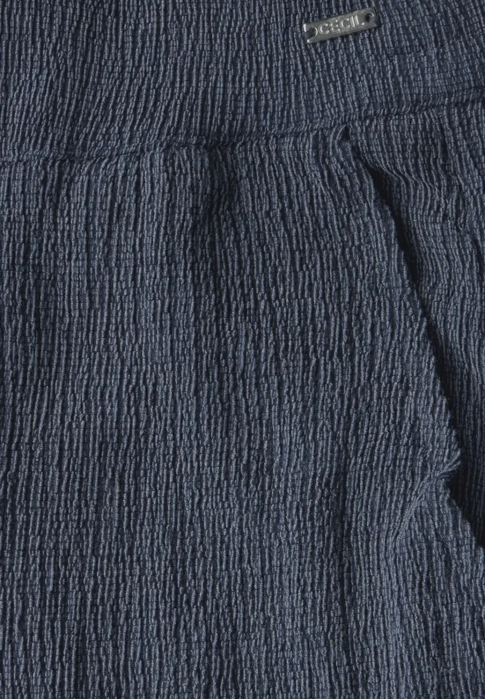 Wide Leg Strukturhose