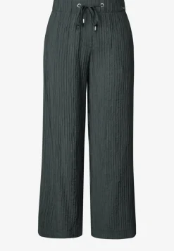 Wide Leg Strukturhose
