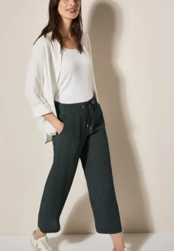 Wide Leg Strukturhose