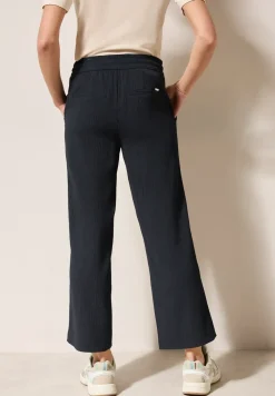 Wide Leg Strukturhose