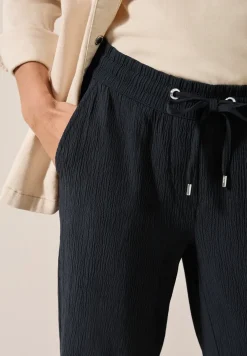 Wide Leg Strukturhose