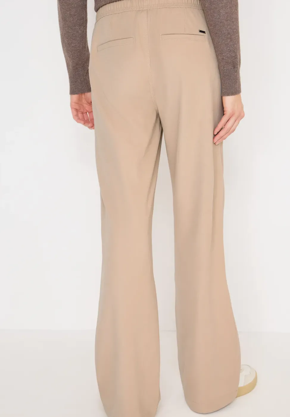 Wide Leg Twill Hose