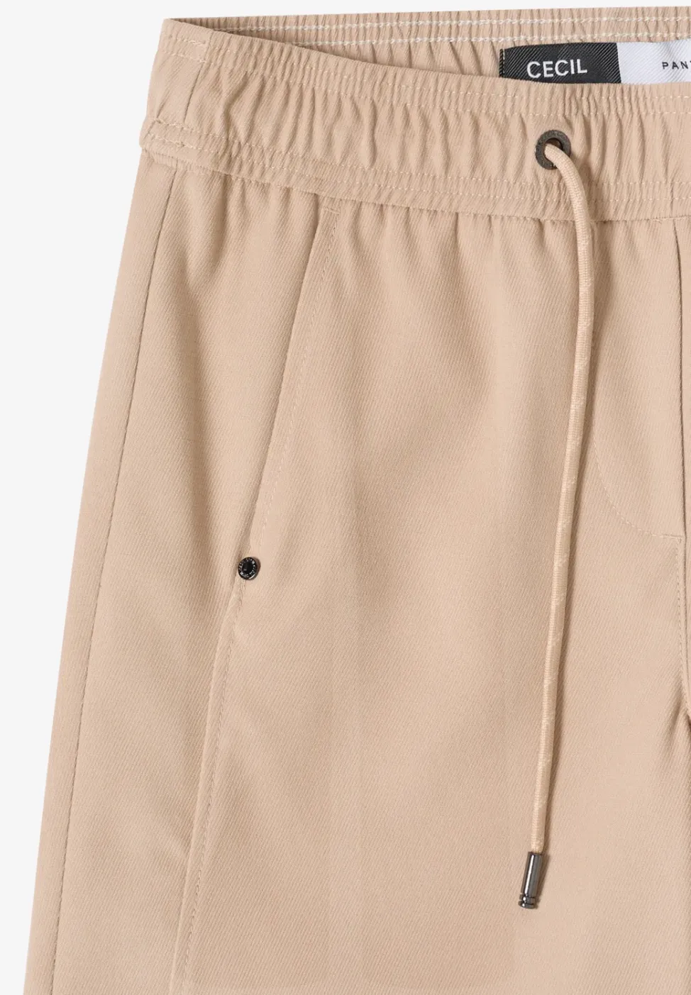 Wide Leg Twill Hose