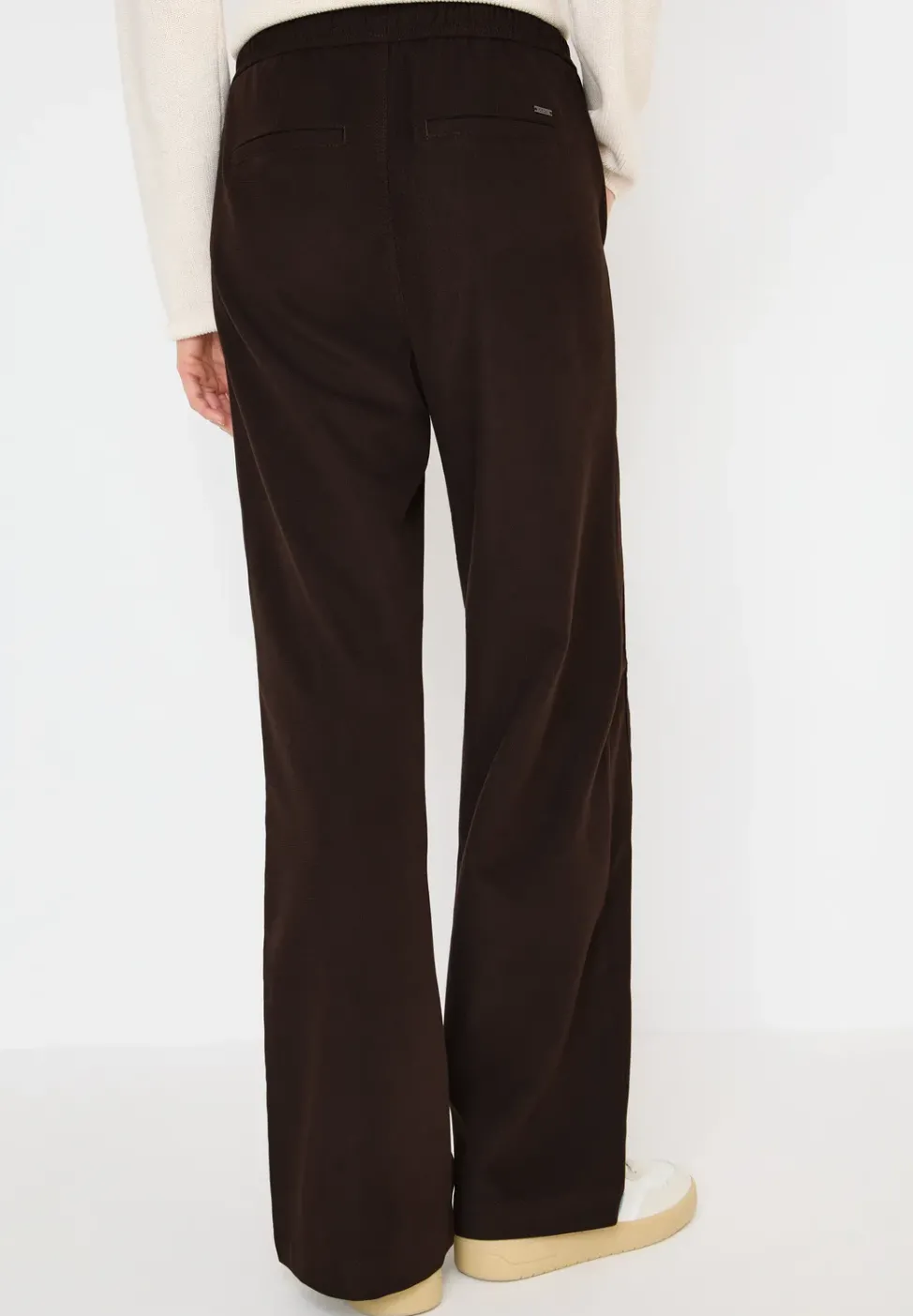 Wide Leg Twill Hose