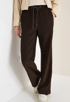 Wide Leg Twill Hose