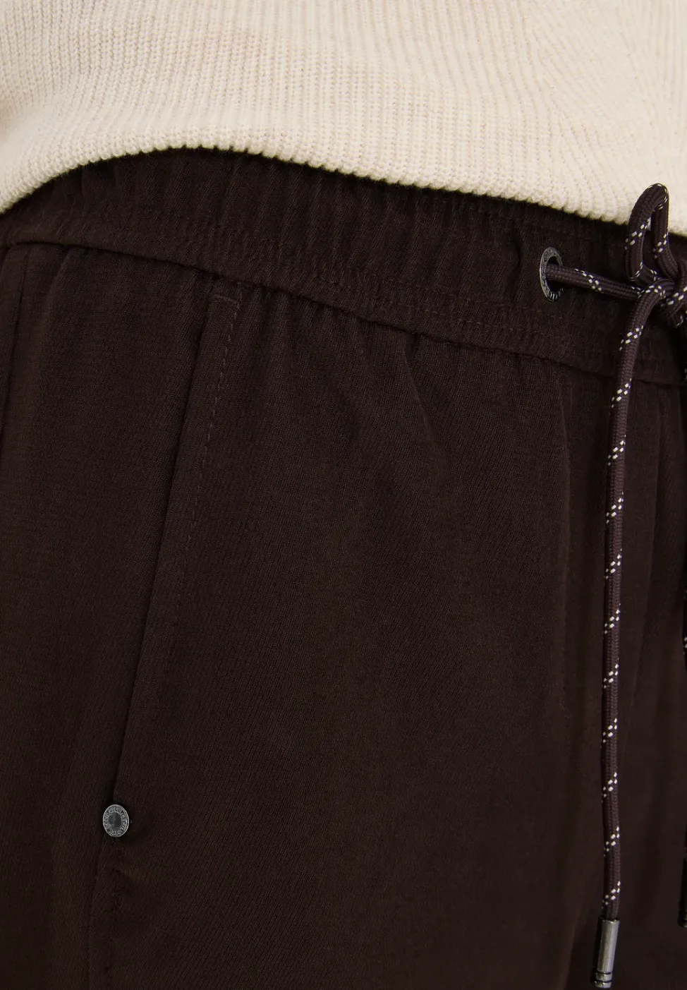 Wide Leg Twill Hose