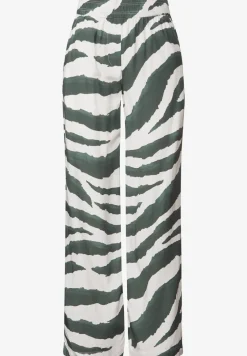 Wide Leg Zebra Print Hose