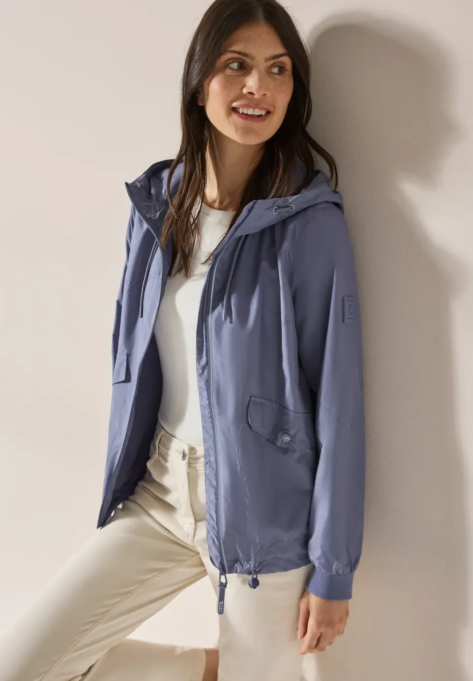Windbreaker mit Taschen