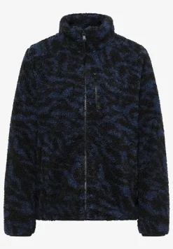 Zebra Jacquard Fleecejacke