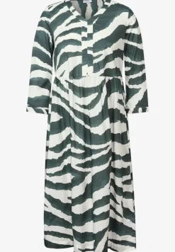 Zebra Print Baumwollkleid