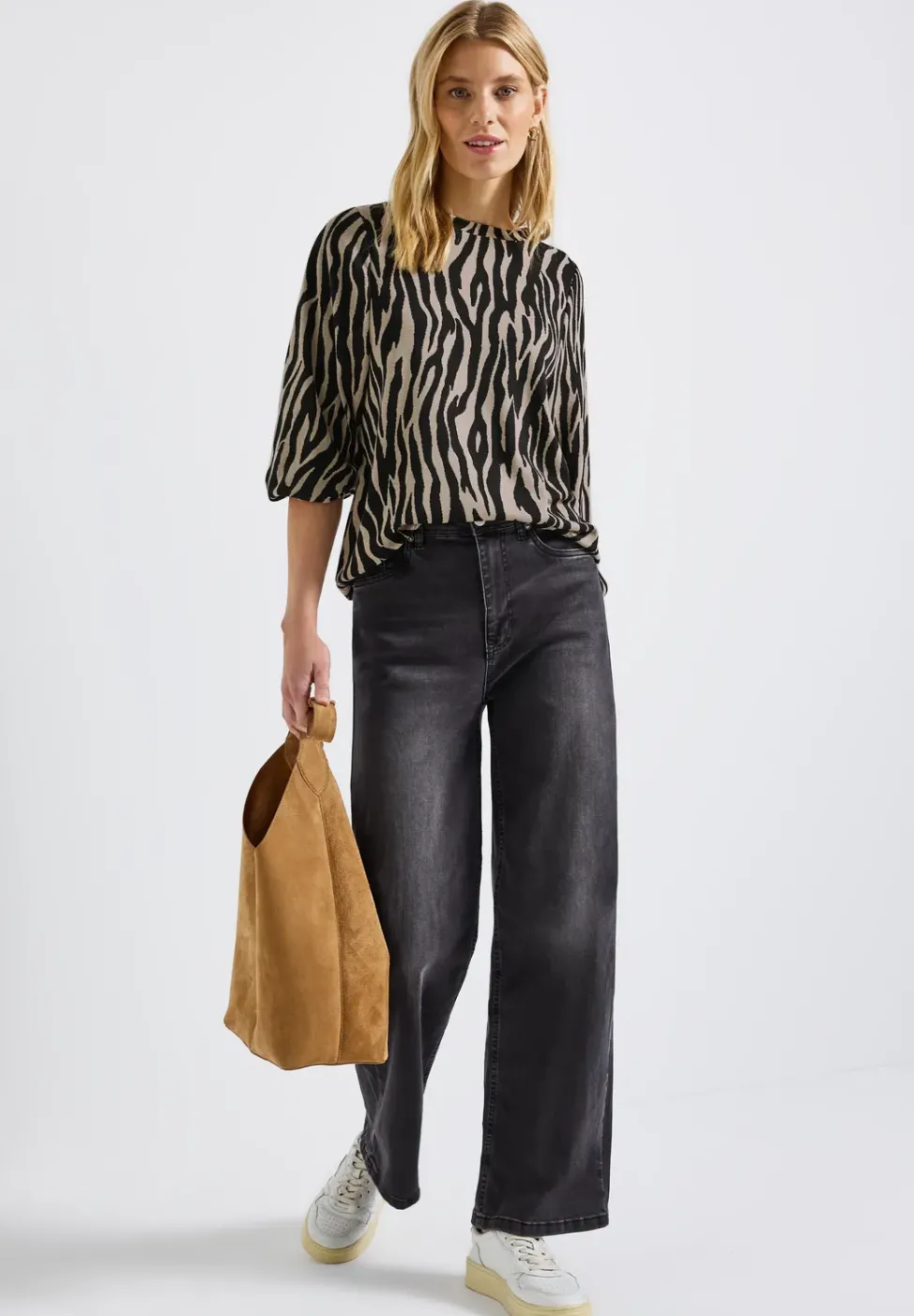 Zebra Jacquard Shirt