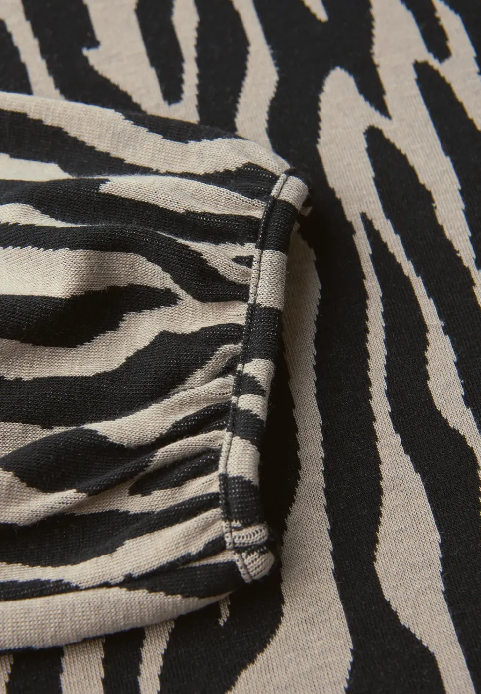 Zebra Jacquard Shirt