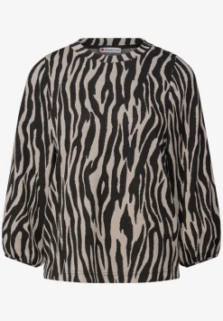 Zebra Jacquard Shirt