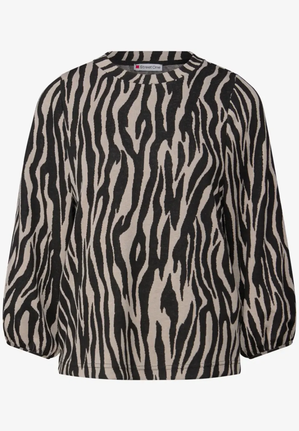 Zebra Jacquard Shirt