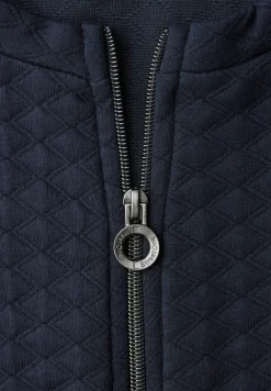 Zipper Jacke mit Struktur