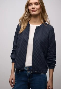 Zipper Jacke mit Struktur