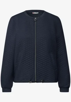 Zipper Jacke mit Struktur