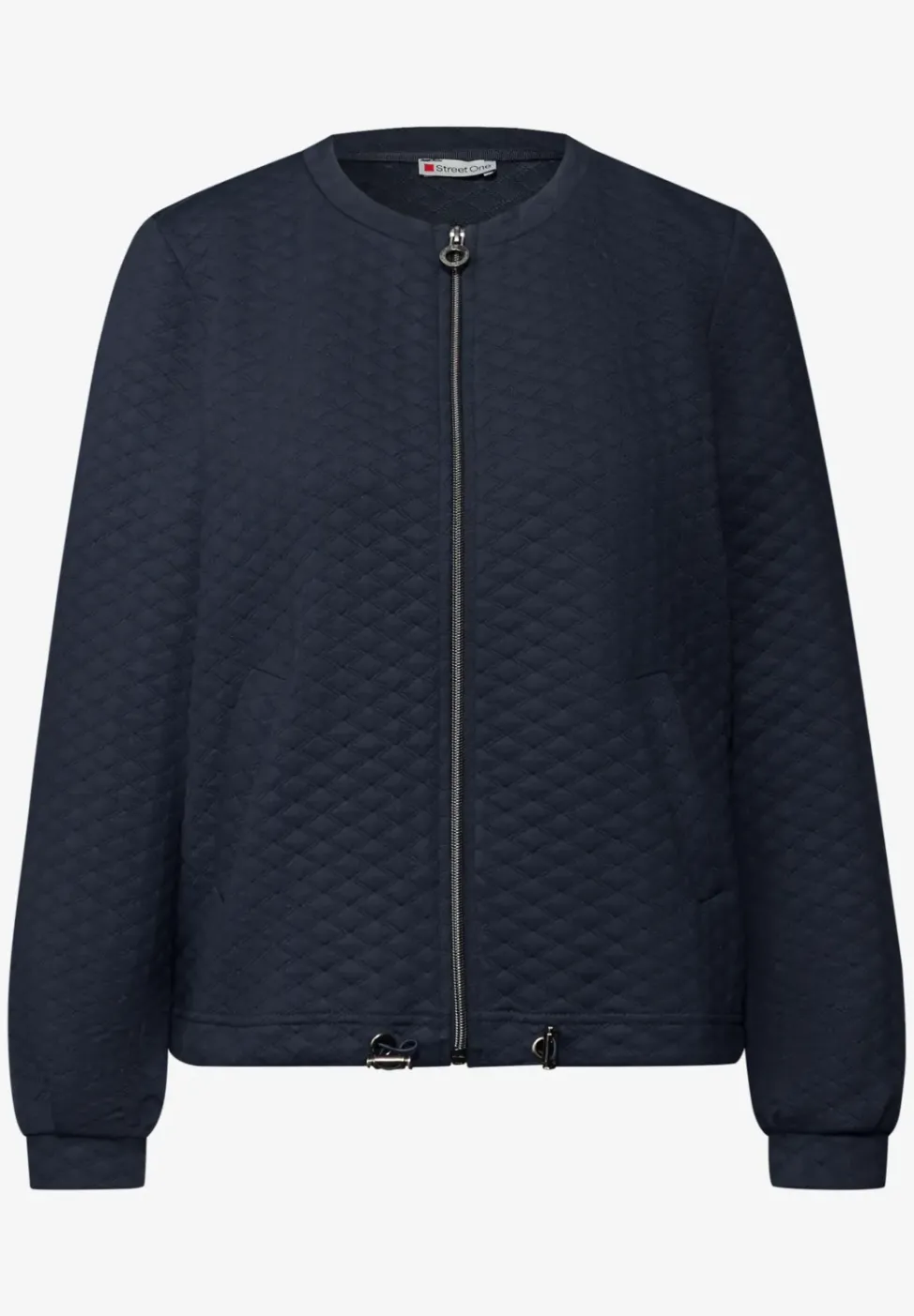Zipper Jacke mit Struktur