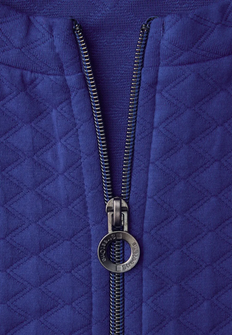 Zipper Jacke mit Struktur