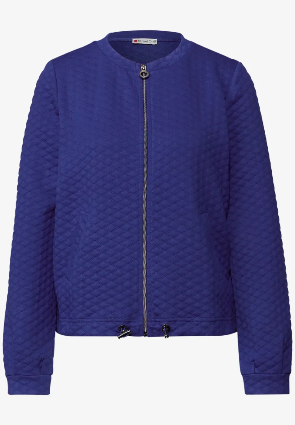 Zipper Jacke mit Struktur