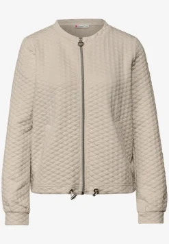 Zipper Jacke mit Struktur