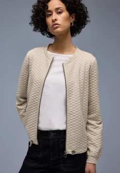 Zipper Jacke mit Struktur