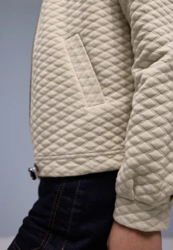 Zipper Jacke mit Struktur