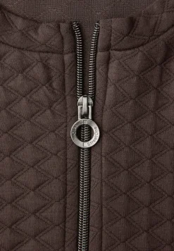 Zipper Jacke mit Struktur