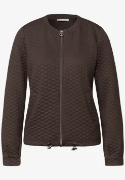 Zipper Jacke mit Struktur
