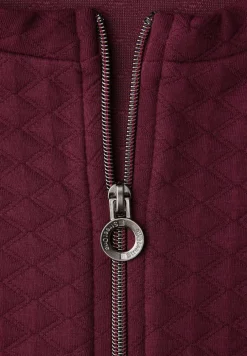 Zipper Jacke mit Struktur