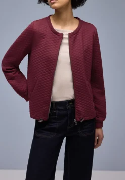Zipper Jacke mit Struktur