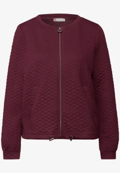 Zipper Jacke mit Struktur