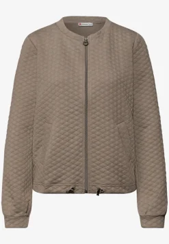 Zipper Jacke mit Struktur